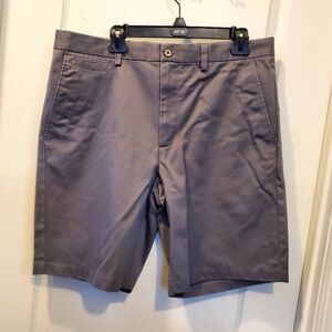 Nordstrom Men’s Shop Classic flat front Gray Shorts 36